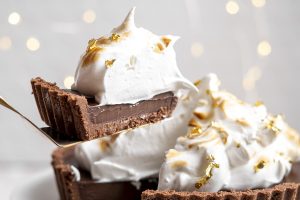 Gluten-free Chocolate Meringue Pie Recipe (dairy-free option)