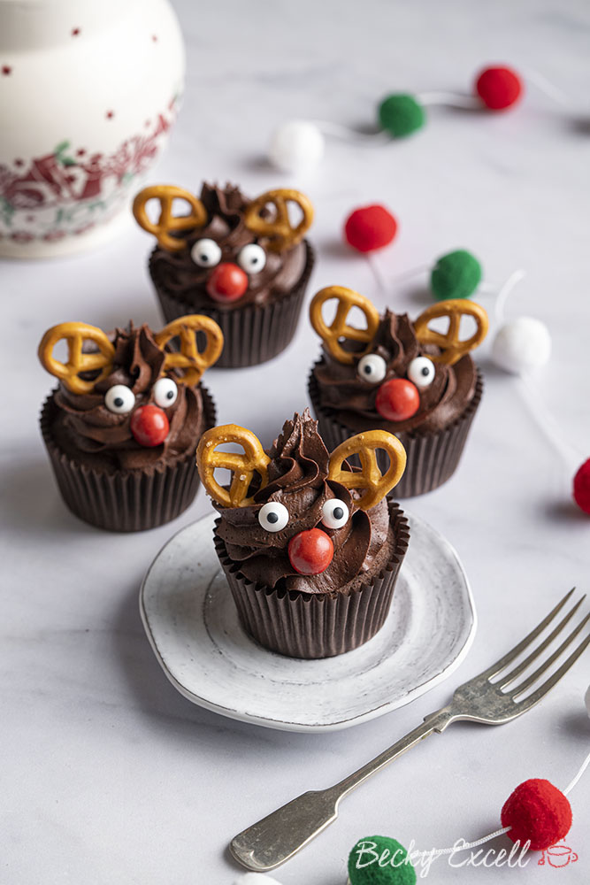 Gluten-free Reindeer Cupcakes Recipe