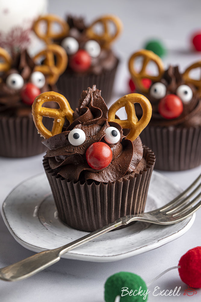 Gluten-free Reindeer Cupcakes Recipe