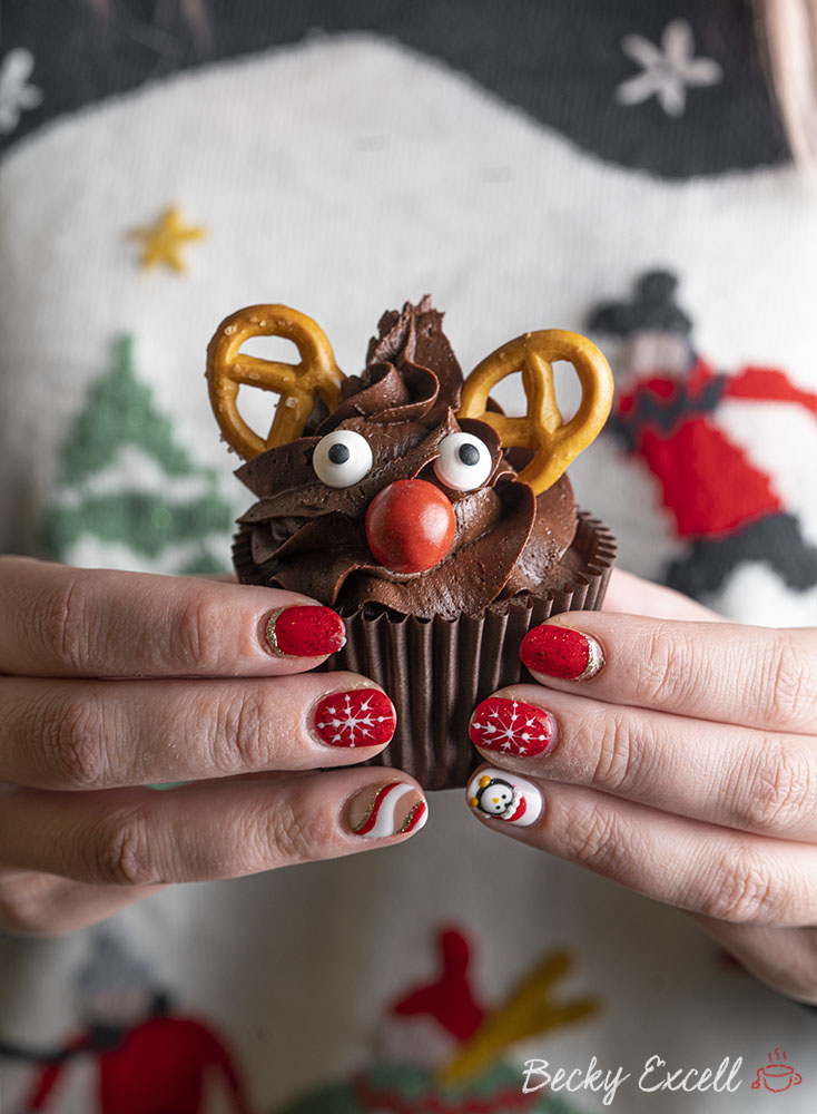 Gluten-free Reindeer Cupcakes Recipe