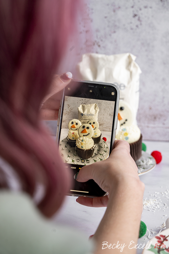 Gluten-free Snowman Cupcakes Recipe