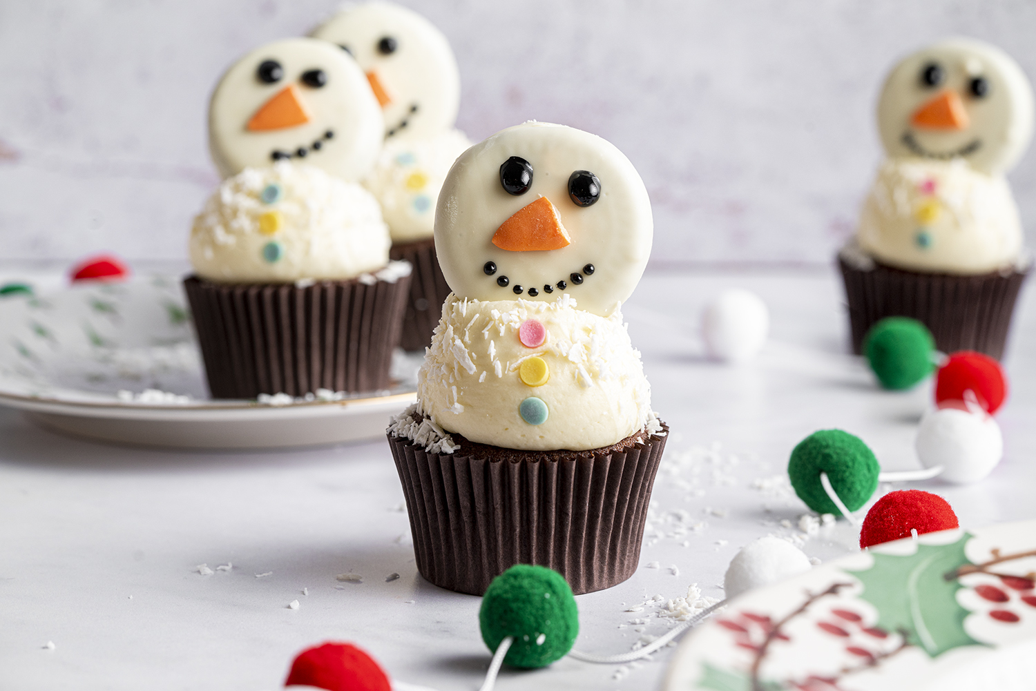 Cake Snowman Recipe: How to Make It