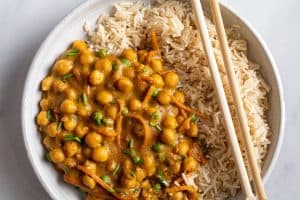 Chinese Takeout Veggie Curry Recipe