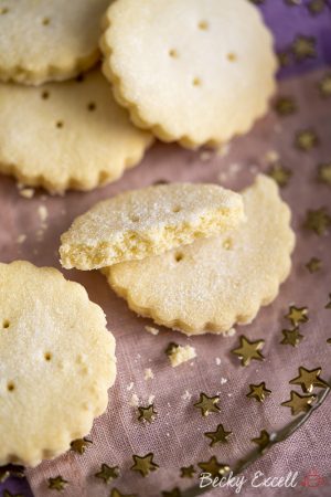 Gluten-free Shortbread Biscuits Recipe - BEST EVER!