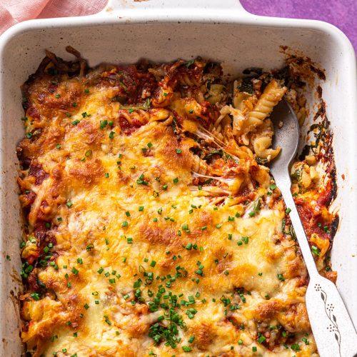 Spinach and Ricotta Pasta Bake Recipe