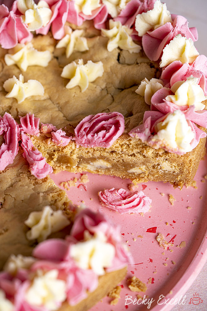 Gluten-free Giant Valentine's Cookie Recipe