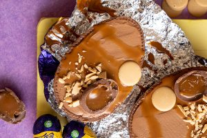 Millionaire’s Easter Egg Cheesecake Recipe