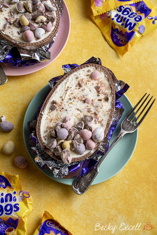 Easter Egg Cheesecake Recipe (No-bake)