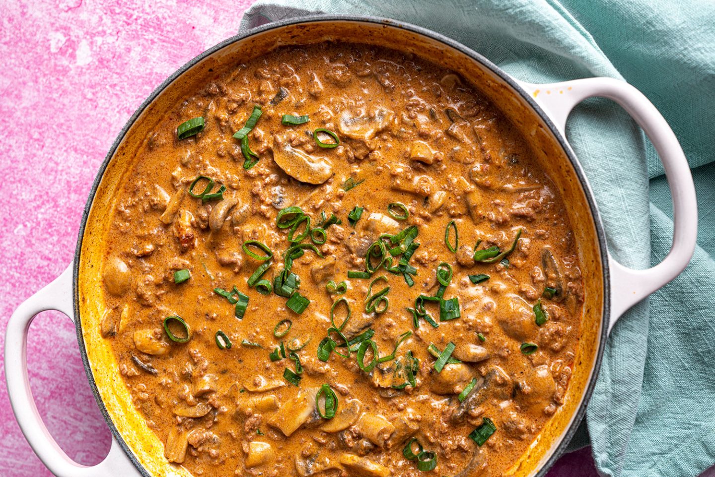 Beef Burger Stroganoff Recipe