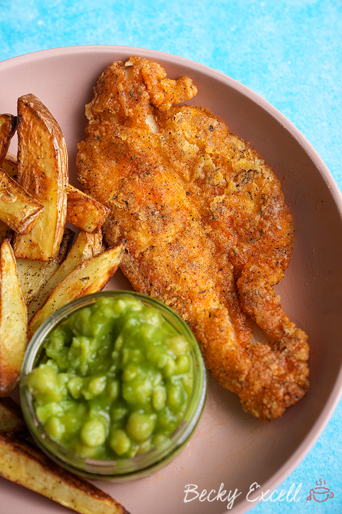 Gluten-free Lightly Dusted Fish and Chips Recipe