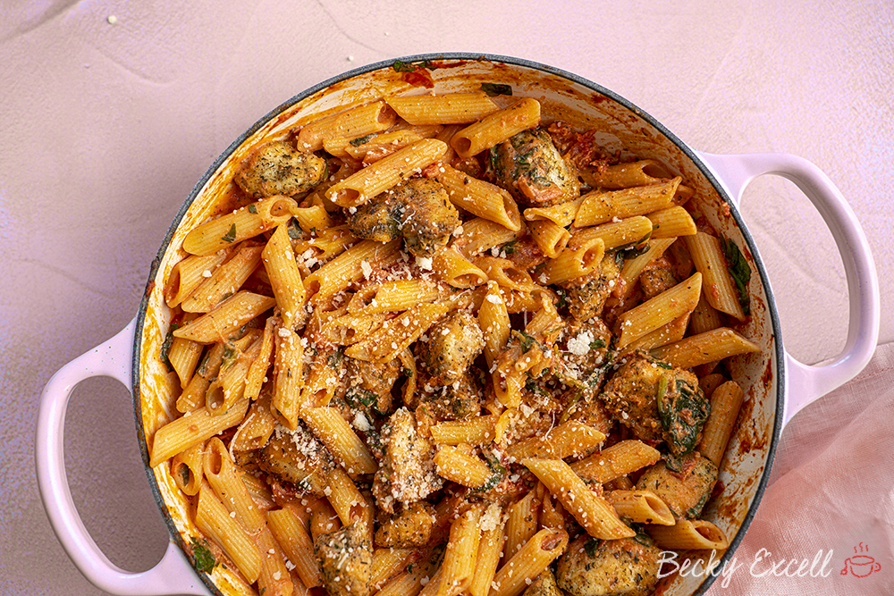 Creamy Tomato Chicken Pasta Recipe