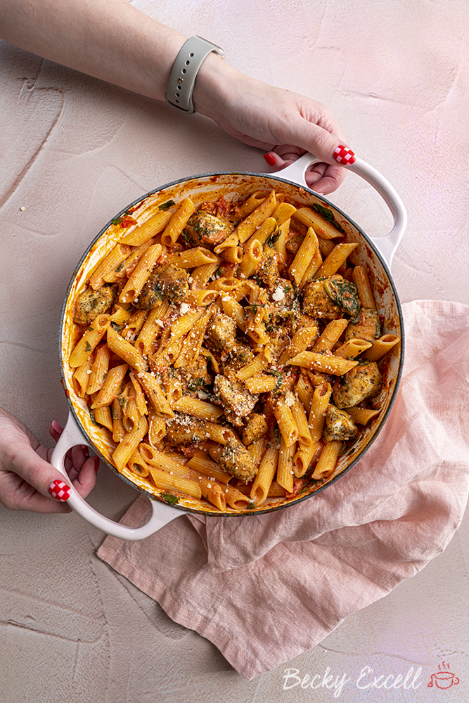 Creamy Tomato Chicken Pasta Recipe