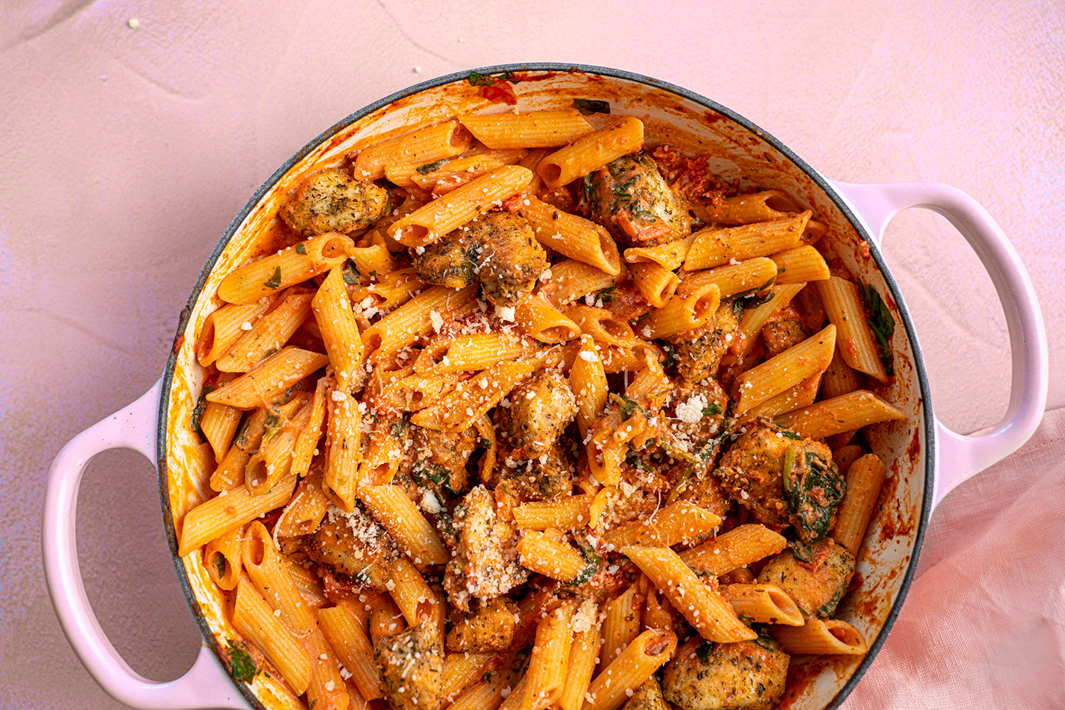 Easy Spaghetti Recipe In Creamy Tomato Sauce