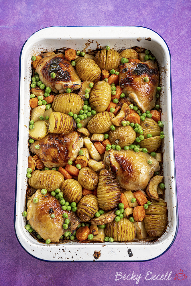 Honey Mustard Chicken Traybake Recipe