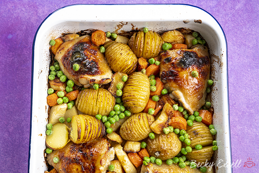 Honey Mustard Chicken Traybake Recipe