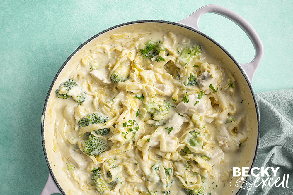 One-Pot Chicken Alfredo Pasta Recipe