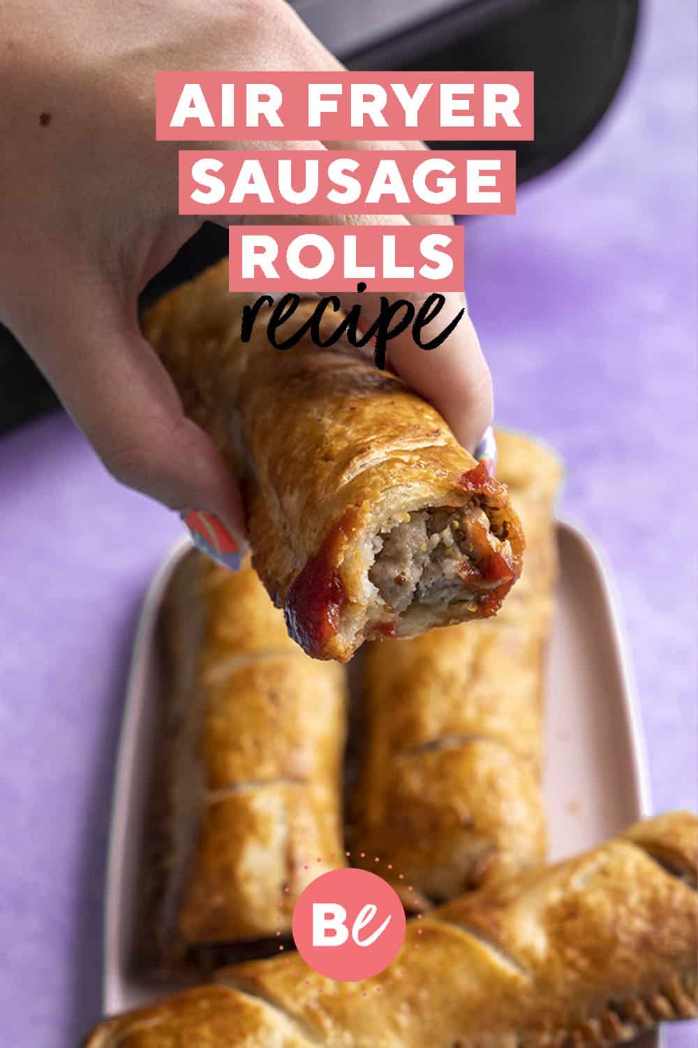 Air Fryer Sausage Rolls Recipe