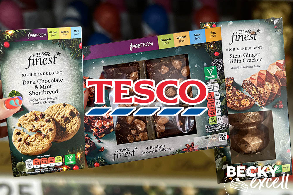 Tesco's gluten-free Christmas products 2022