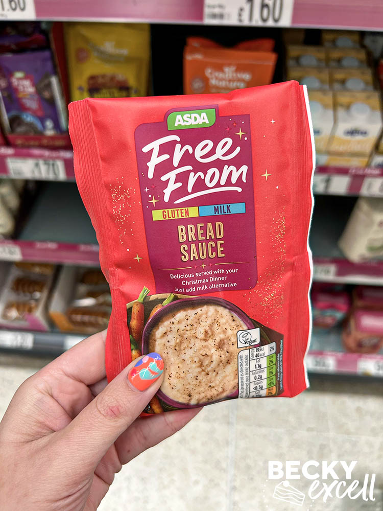 Asda's gluten-free Christmas products 2022