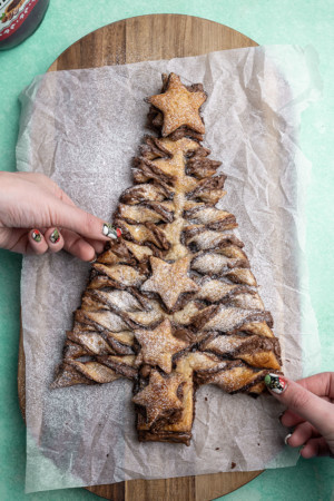 Gluten-free Nutella Christmas Tree Recipe