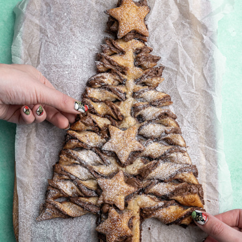 Glutenfree Nutella Christmas Tree Recipe