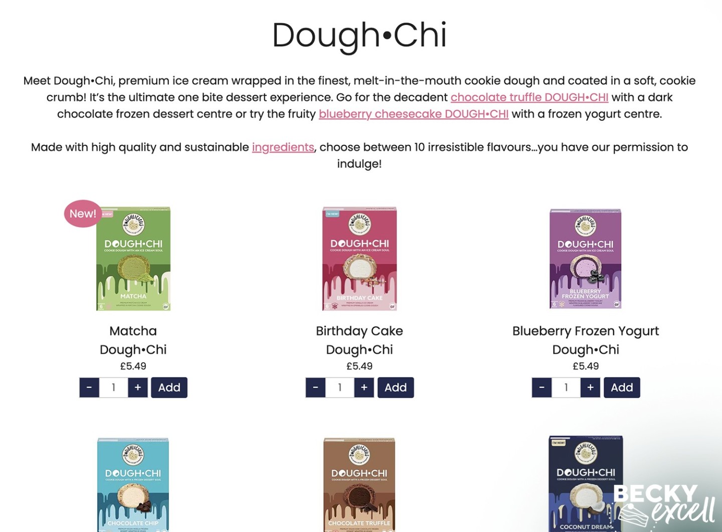 Doughlicious dough chi balls