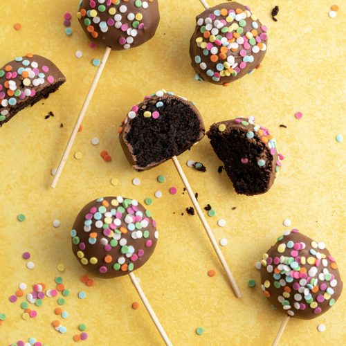 Gluten-free Chocolate Cake Pops Recipe