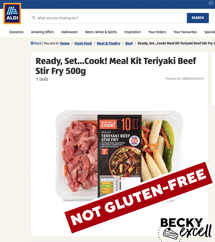 PRODUCT RECALL: Aldi Recalls Teriyaki Beef Stir Fry Meal Kit