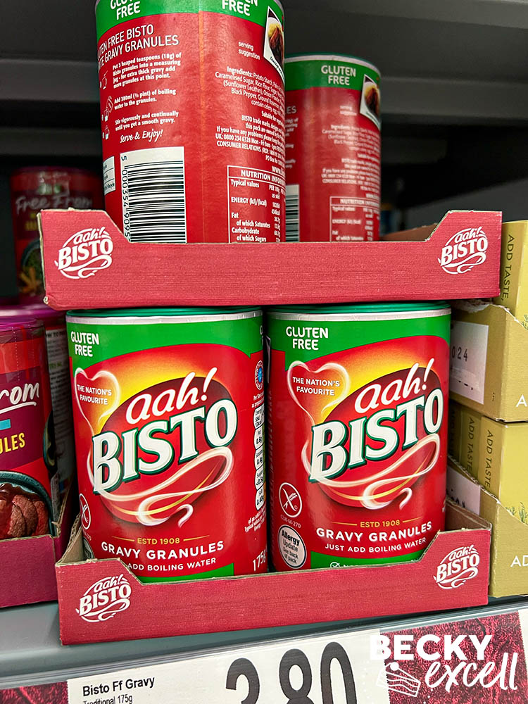 Asda's gluten-free Christmas products 2023: Bisto Gluten-free Gravy Granules