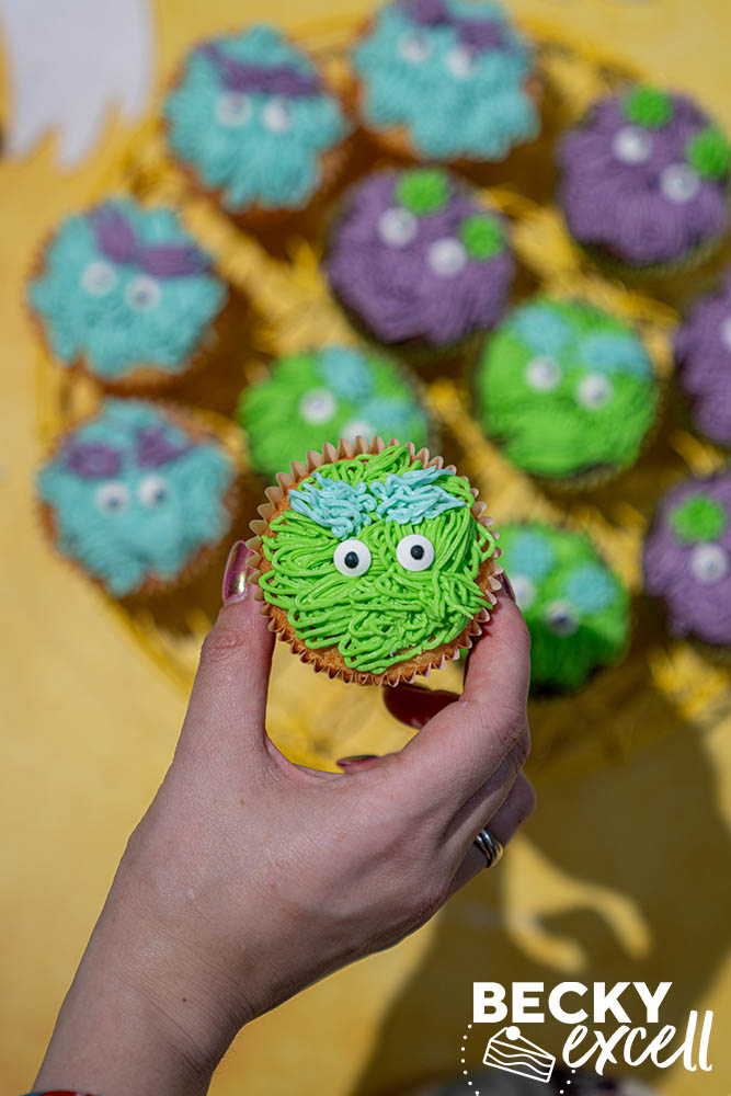 Gluten-free Halloween Monster Cupcakes Recipe