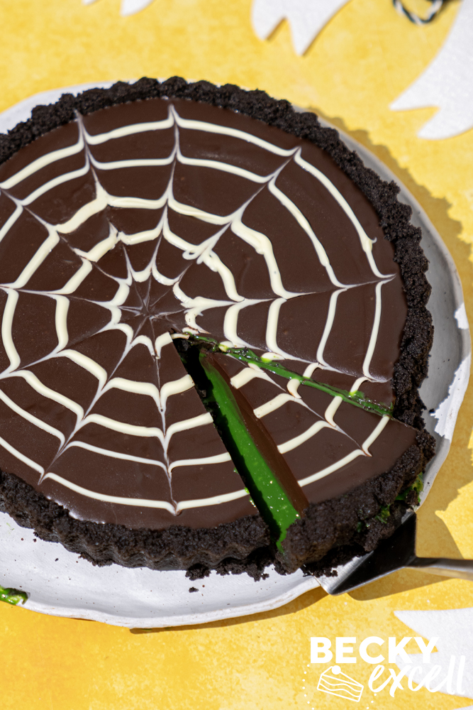 Gluten-free Halloween Slime Tart Recipe