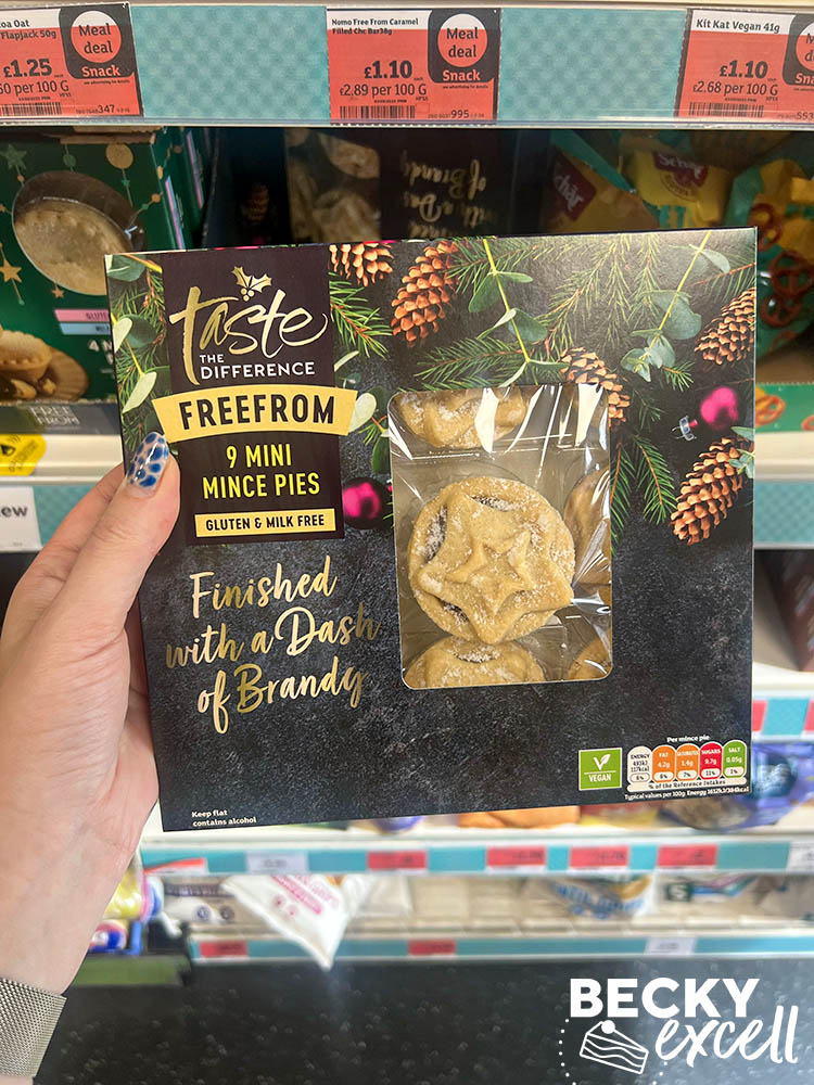 Sainsbury's gluten-free Christmas products: 9 mini mince pies
