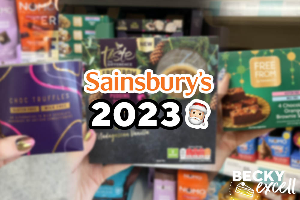 Sainsbury's gluten-free Christmas products 2023