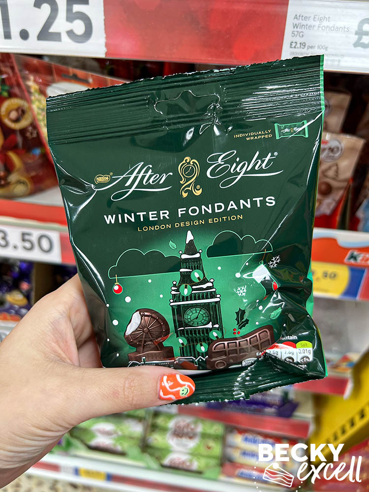 Gluten-free Christmas chocolates guide in UK supermarkets for 2023: After Eight Winter Fondants