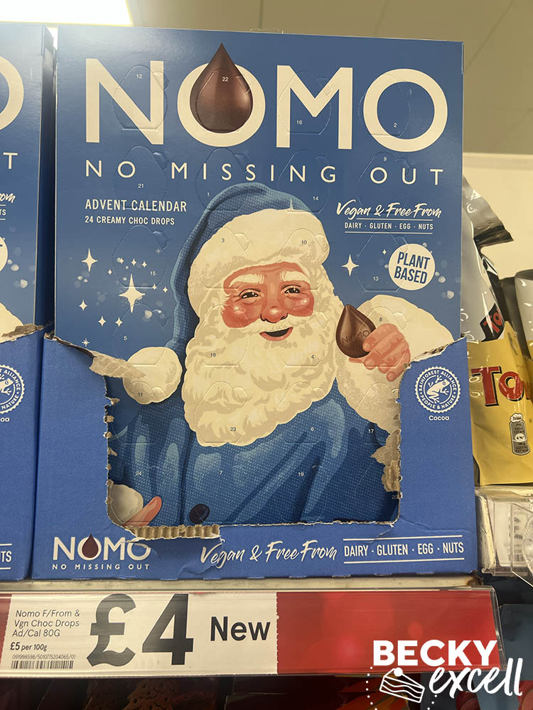 The ultimate gluten-free advent calendar guide 2023: NOMO
