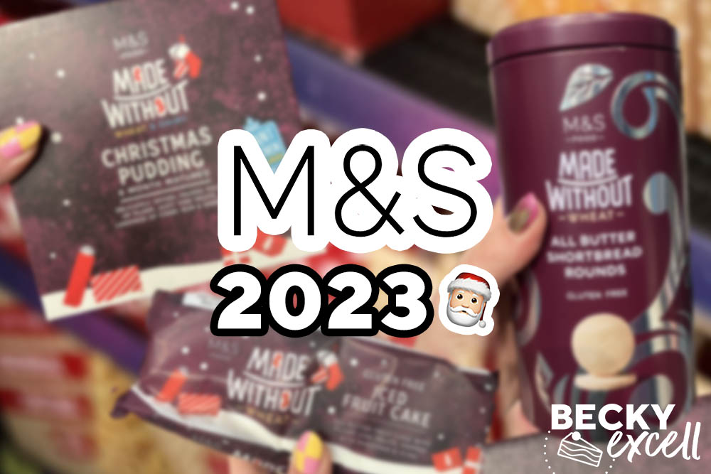 Mark's and Spencer's gluten-free Christmas products 2023