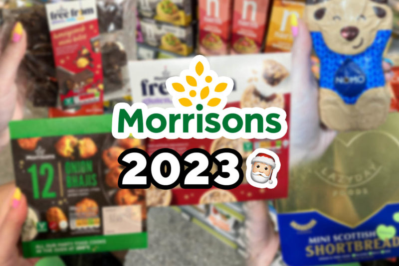 I found all of Morrisons gluten-free Christmas products for 2023 so far – here they are!