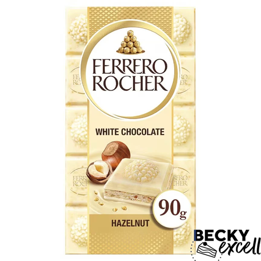 Gluten-free alternatives: Ferrero Rocher White Chocolate Bar