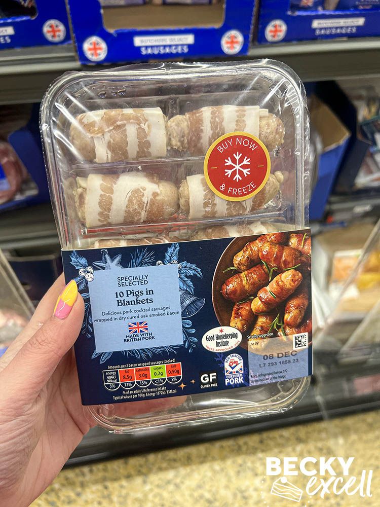 Aldi's gluten-free Christmas products 2023: 10 pigs in blankets
