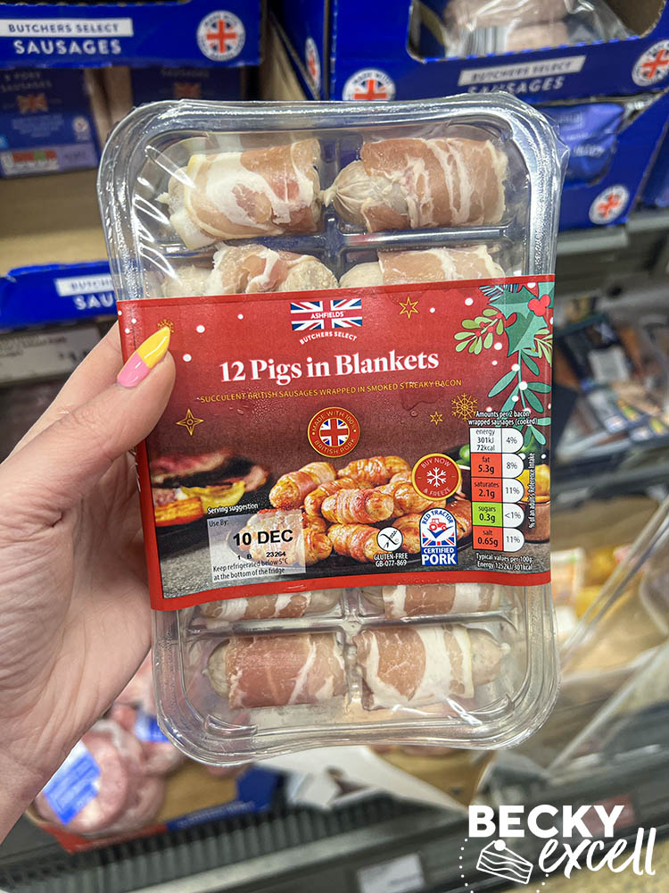 Aldi's gluten-free Christmas products 2023: 12 pigs in blankets
