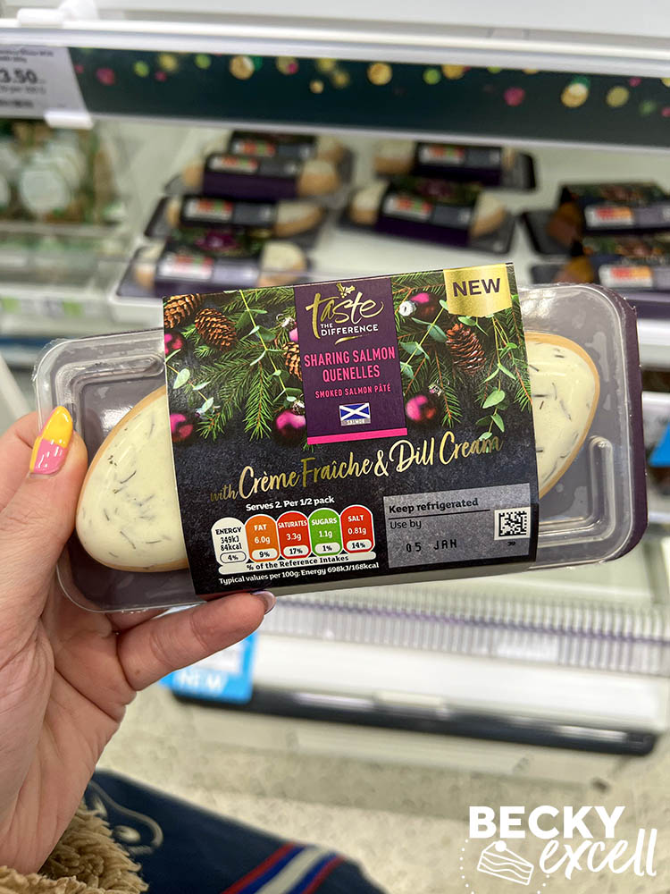 Gluten-free party food guide 2023 sainsburys: sharing salmon quenelles