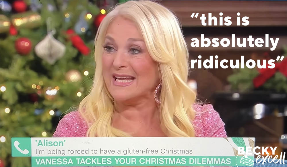 'I'm being forced to have a gluten-free Christmas' Vanessa Feltz on This Morning - 18th December 2023