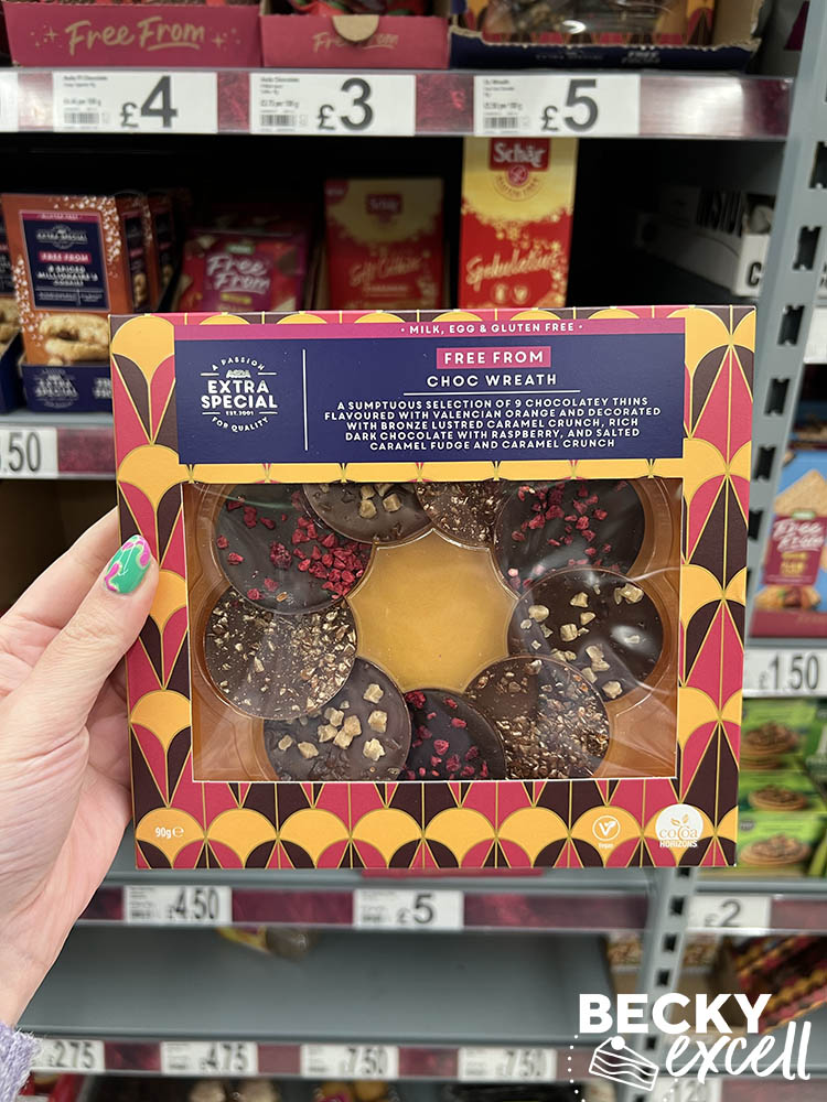 Asda free from choc wreath