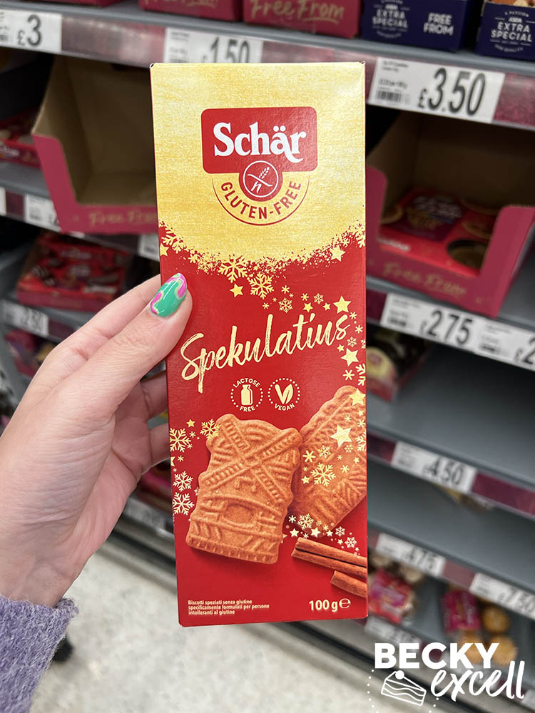 Schar gluten-free Spekulatius (Biscoff-style biscuit)