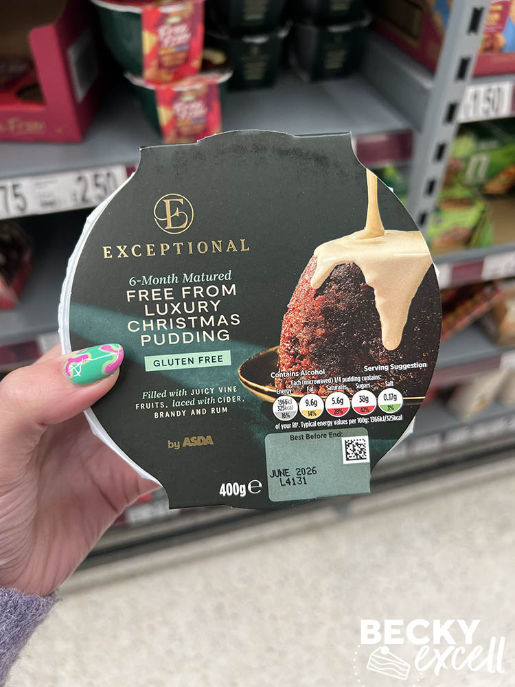 Asda free from luxury christmas pudding exceptional gluten-free