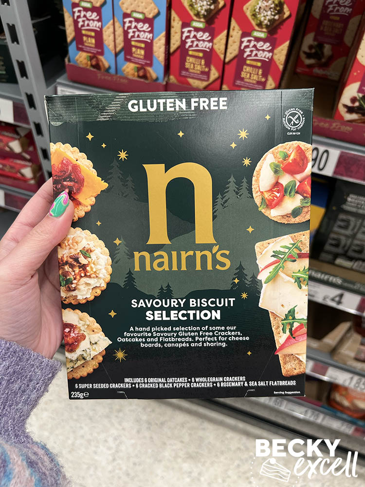 Nairn's gluten-free savoury biscuit selection