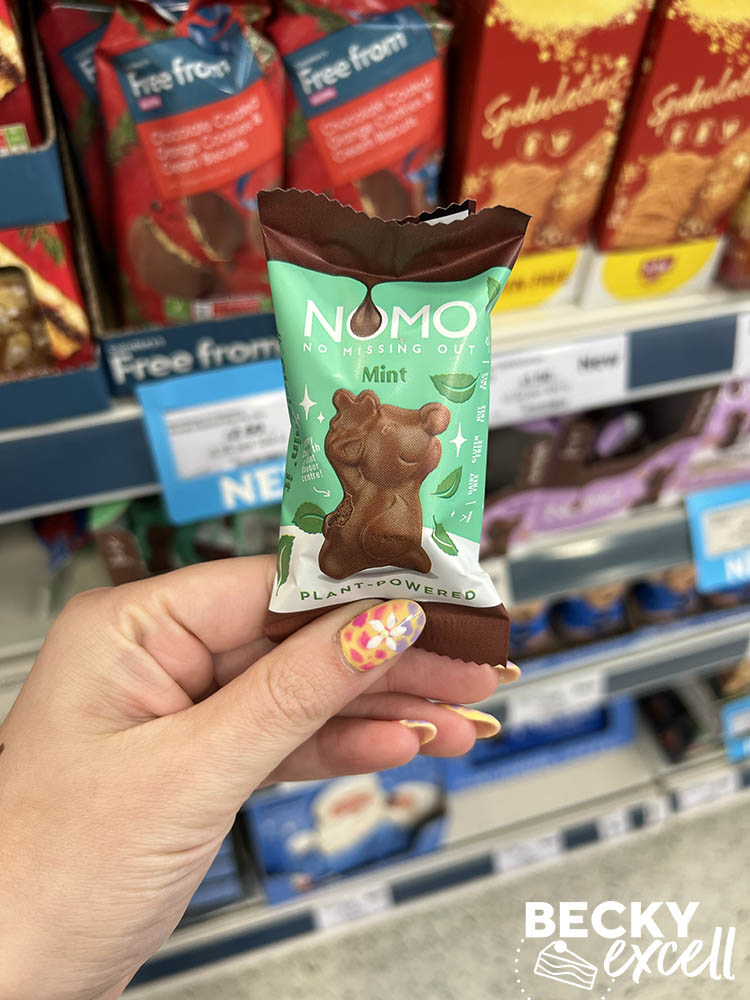 NOMO Mint chocolate reindeer sainsbury's