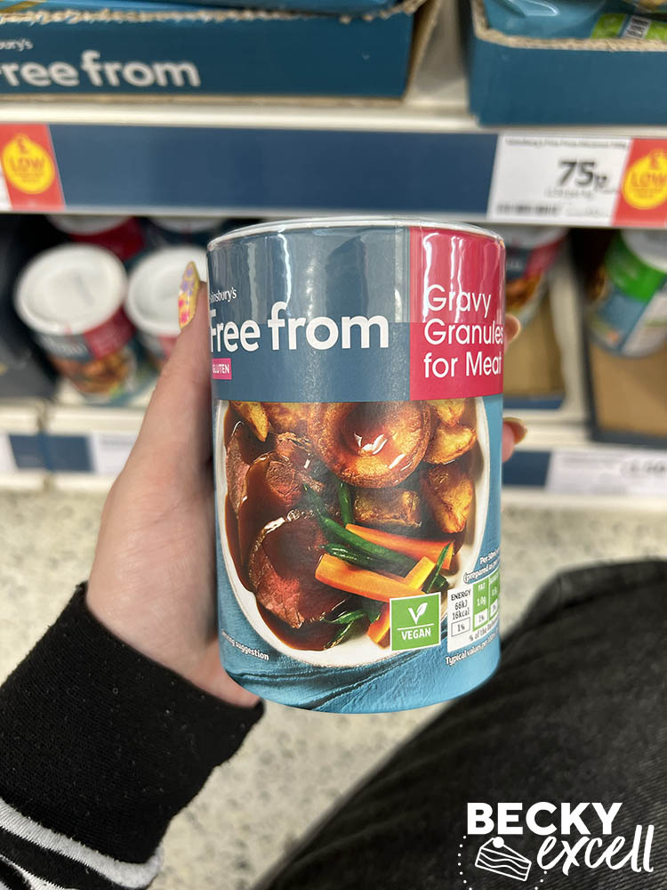 Sainsbury's Gluten-free Christmas Products 2024