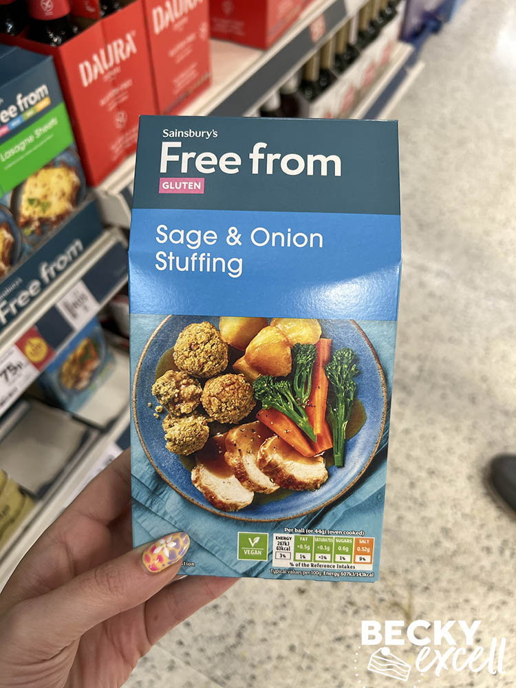 Sainsbury's Gluten-free Christmas Products 2024