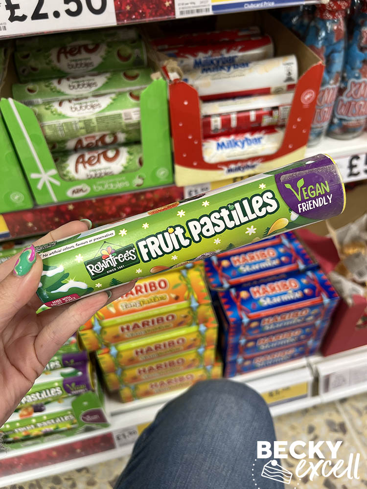 Rowntrees fruit pasilles gluten-free vegan-friendly